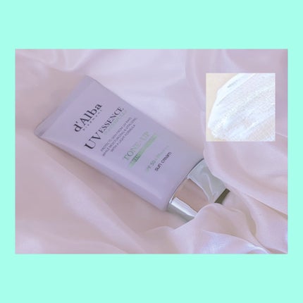 クリーンティーツリーリポソームトーンアップサンクリーム(グリーン)/ダルバ/日焼け止めクリームを使ったクチコミ(2枚目)