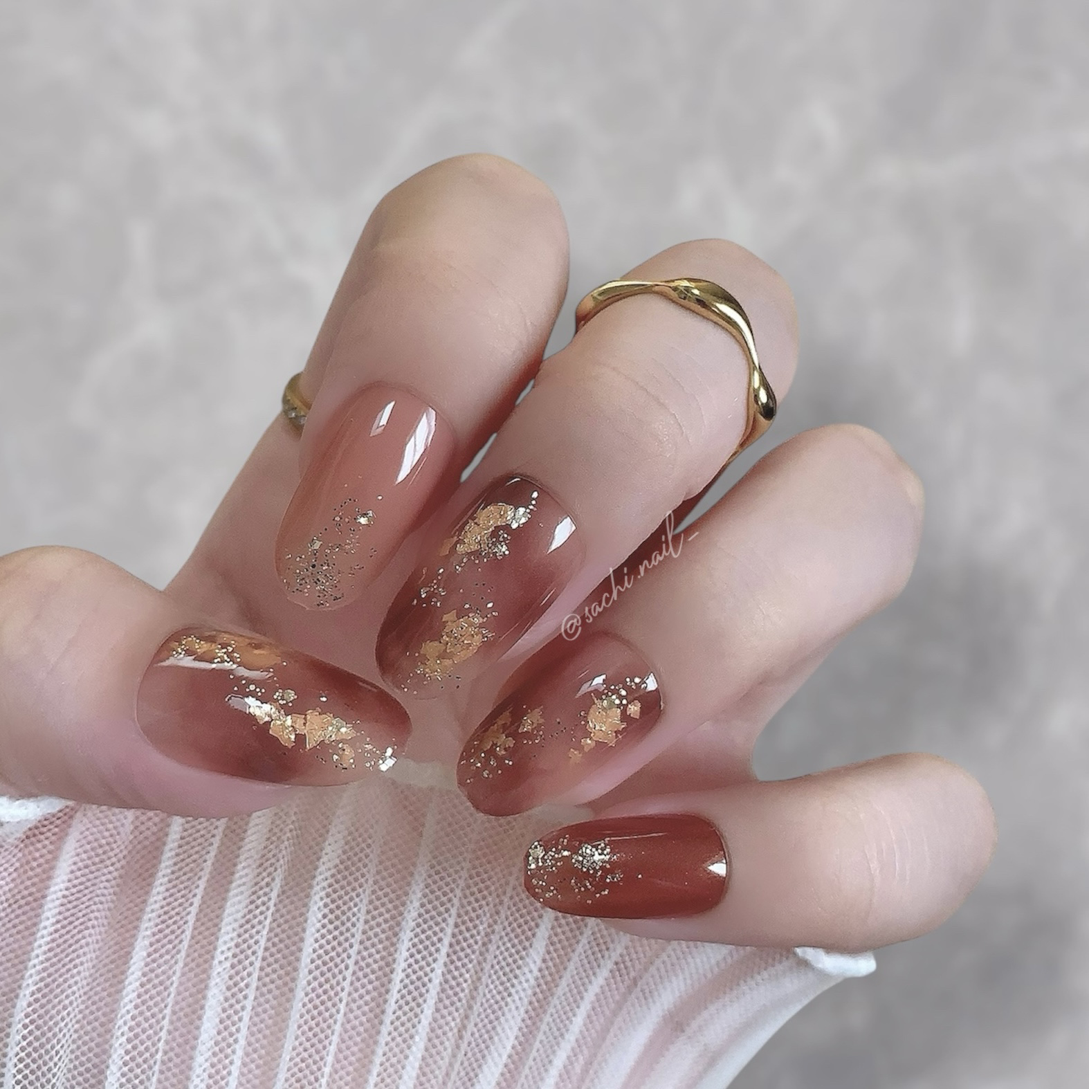 秋ネイルのネイルデザイン | カラフルネイルズ｜キャンメイク -廃盤