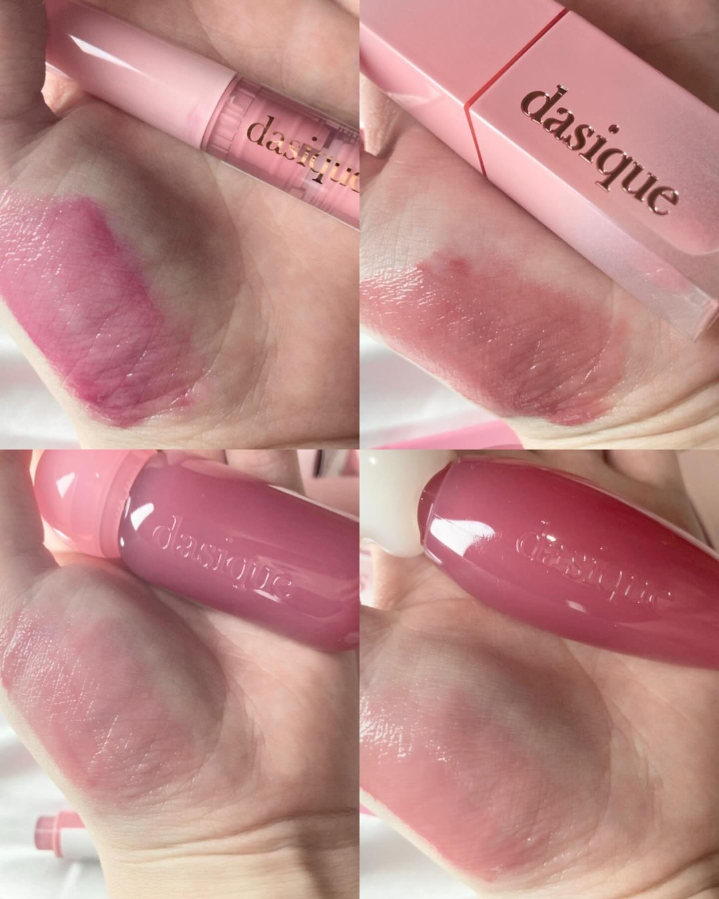 ピュアウォーターリップグロス 07 ソフトフィグ /dasique/リップグロスを使ったクチコミ（2枚目）