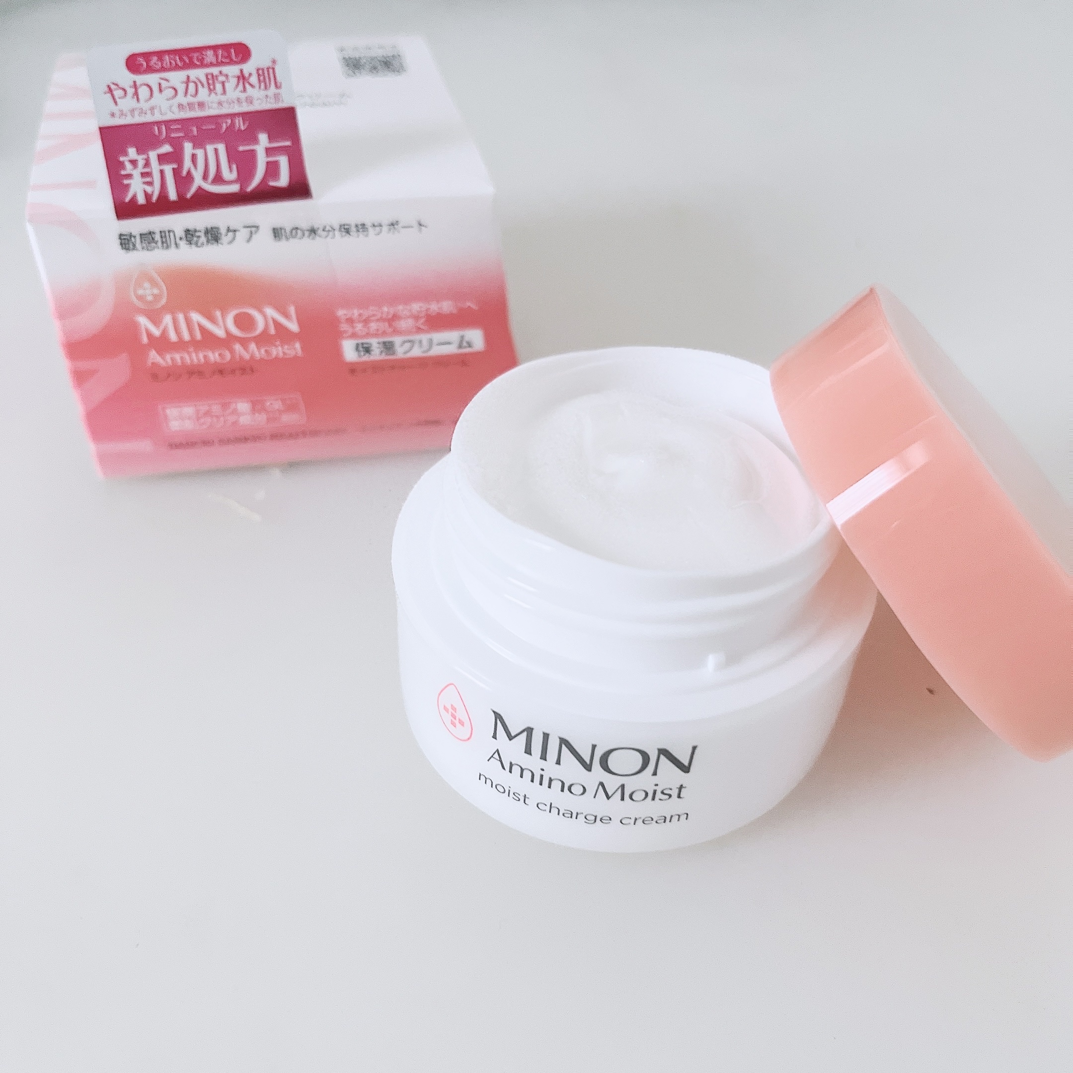ミノン アミノモイスト モイストチャージ クリーム/ミノン/フェイスクリームを使ったクチコミ（2枚目）