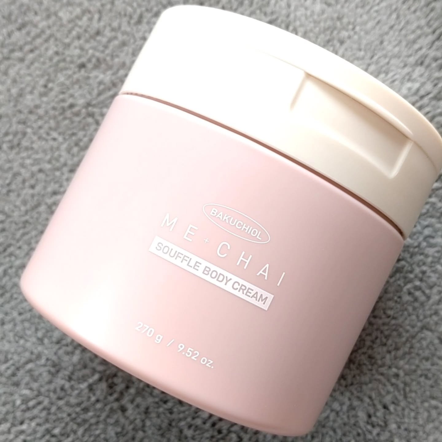 MECHAI バクチオールスフレボディクリームのクチコミ「MECHAI様よりバクチオールスフレボディクリーム提供いただきました✨

何この私好みのパッケ.....」（2枚目）