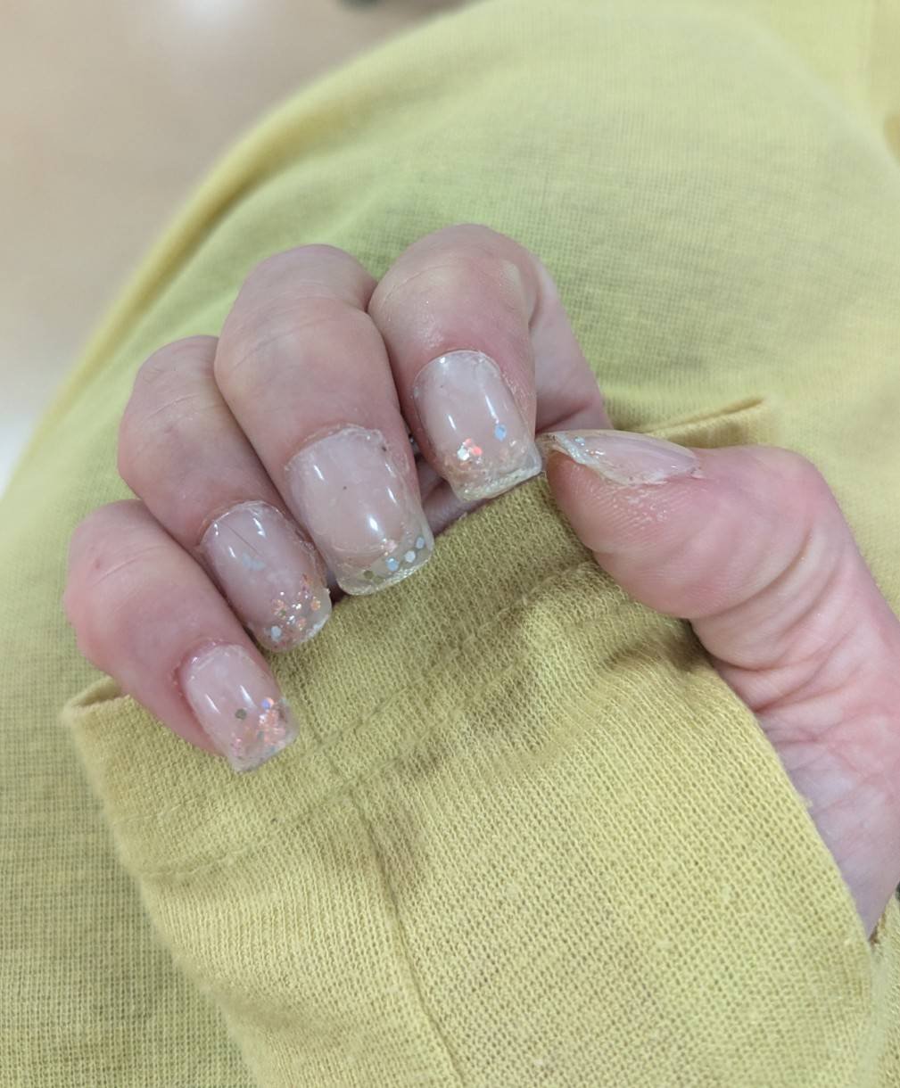 クイッククリスタルコートⅡ/ネイリスト/ネイルトップコートを使ったクチコミ（1枚目）