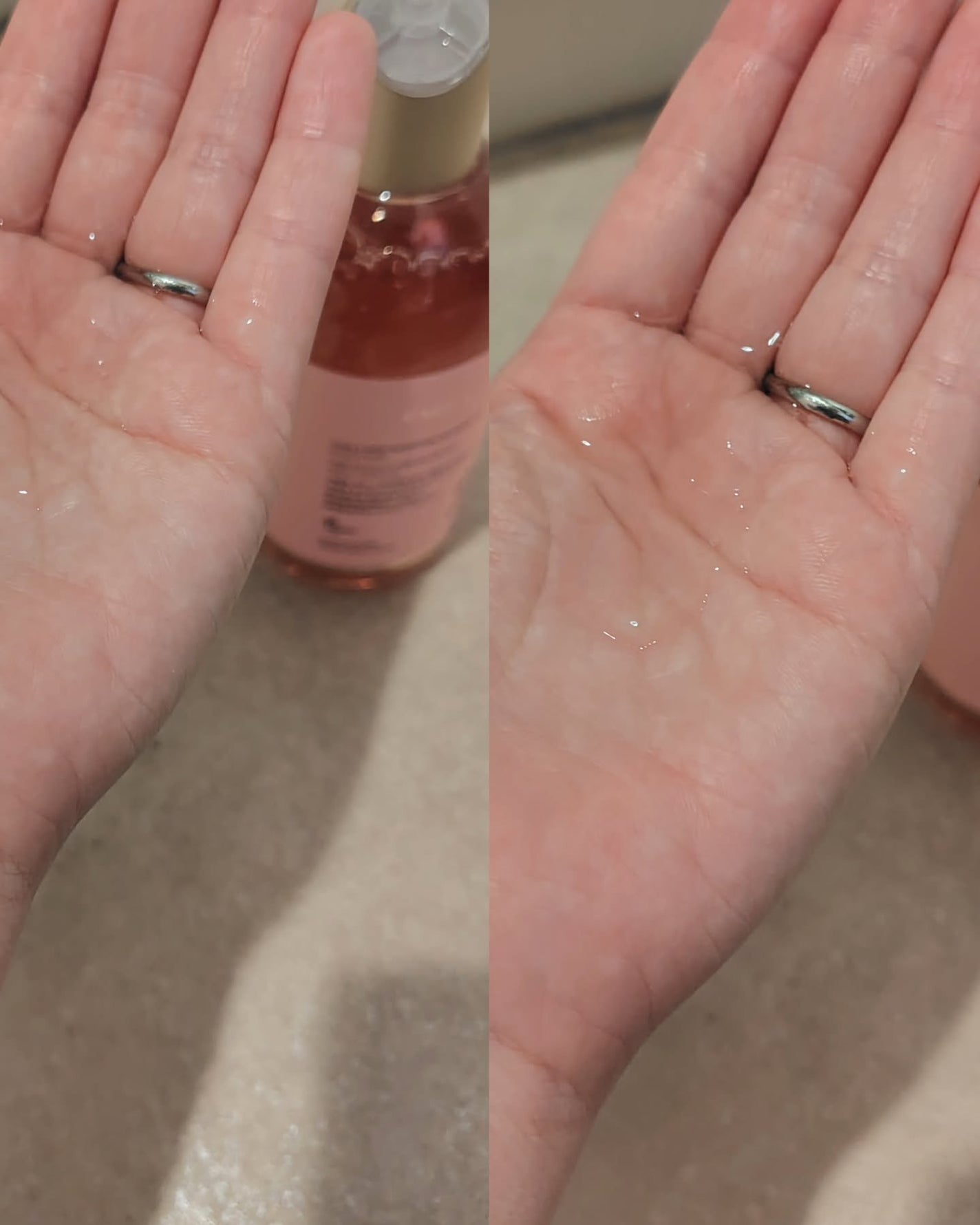 ディープモイスチャーシャワーオイル サンリット ルビー/CAELA/ボディソープを使ったクチコミ(2枚目)