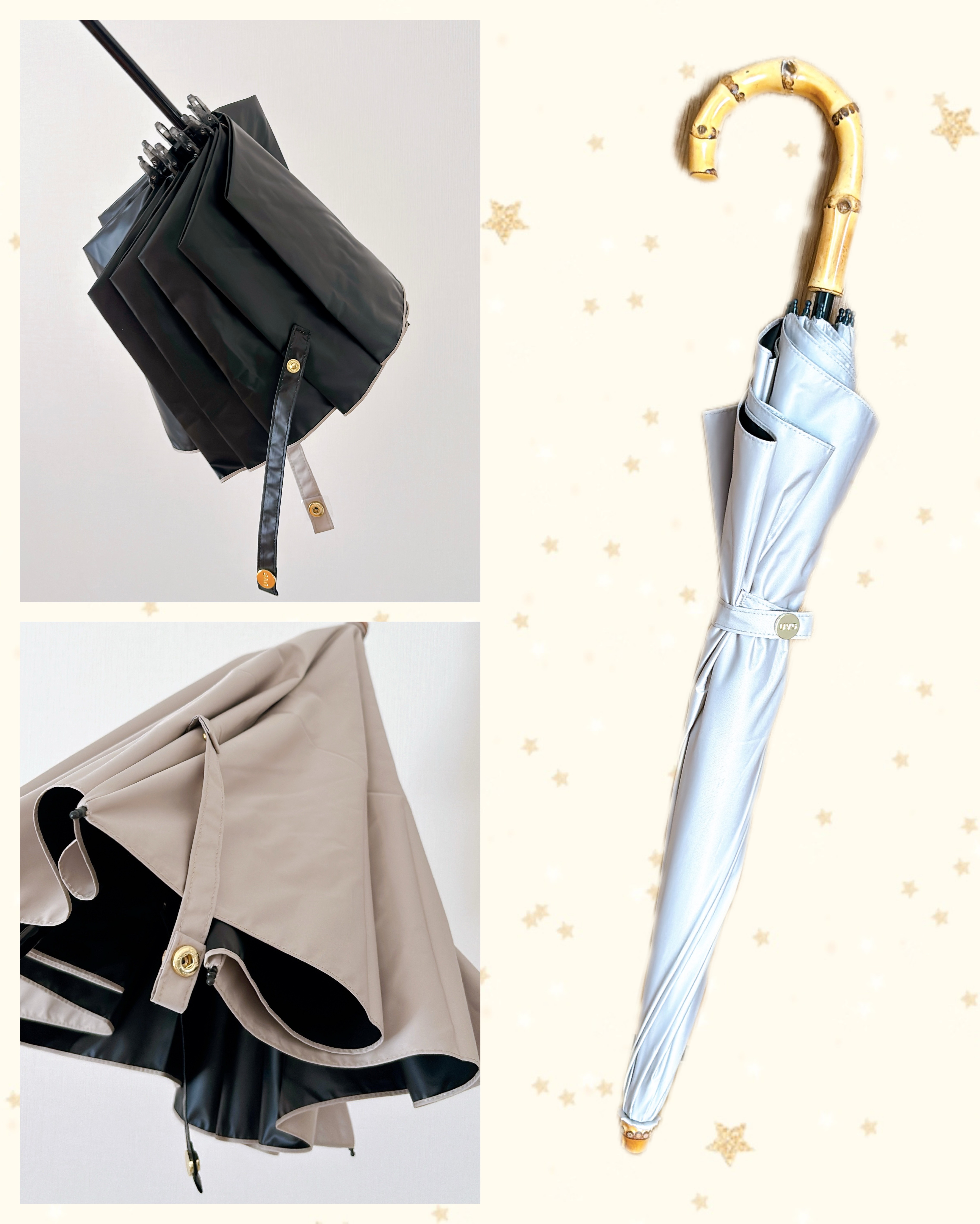 UVO(ウーボ)【CALM2段/折りたたみ】最強の日傘 カーム 2段折/UVO/日傘を使ったクチコミ（2枚目）