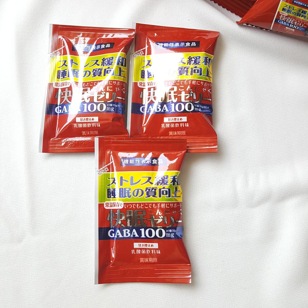 快眠こんにゃくゼリー/こんにゃくパーク/その他食品を使ったクチコミ(4枚目)