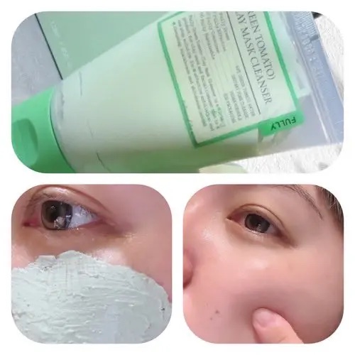 グリーントマトクレイマスククレンザー/FULLY/洗い流すパック・マスクを使ったクチコミ（2枚目）