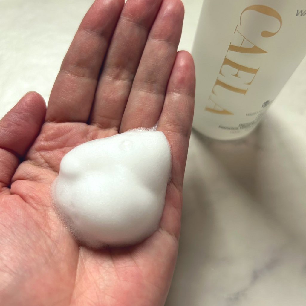 フェミニンウォッシュフォーム/CAELA/ボディソープを使ったクチコミ（3枚目）