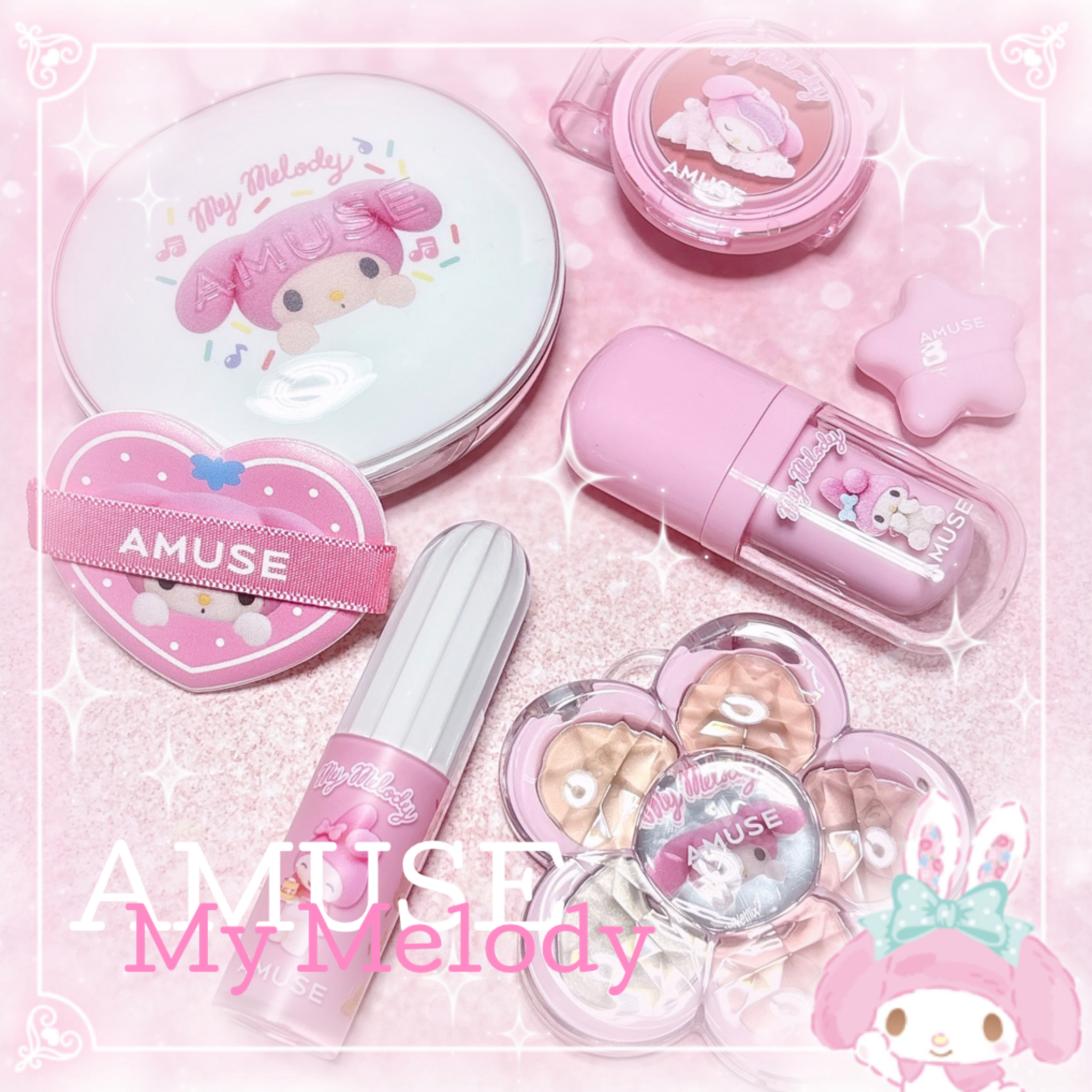 パウダーリップ＆チーク/AMUSE/パウダーチークを使ったクチコミ（1枚目）