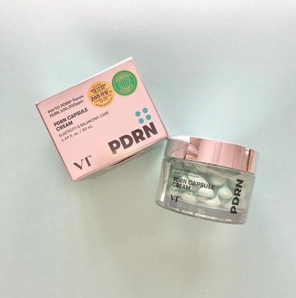 PDRN カプセルクリーム 100/VT/フェイスクリームを使ったクチコミ(1枚目)
