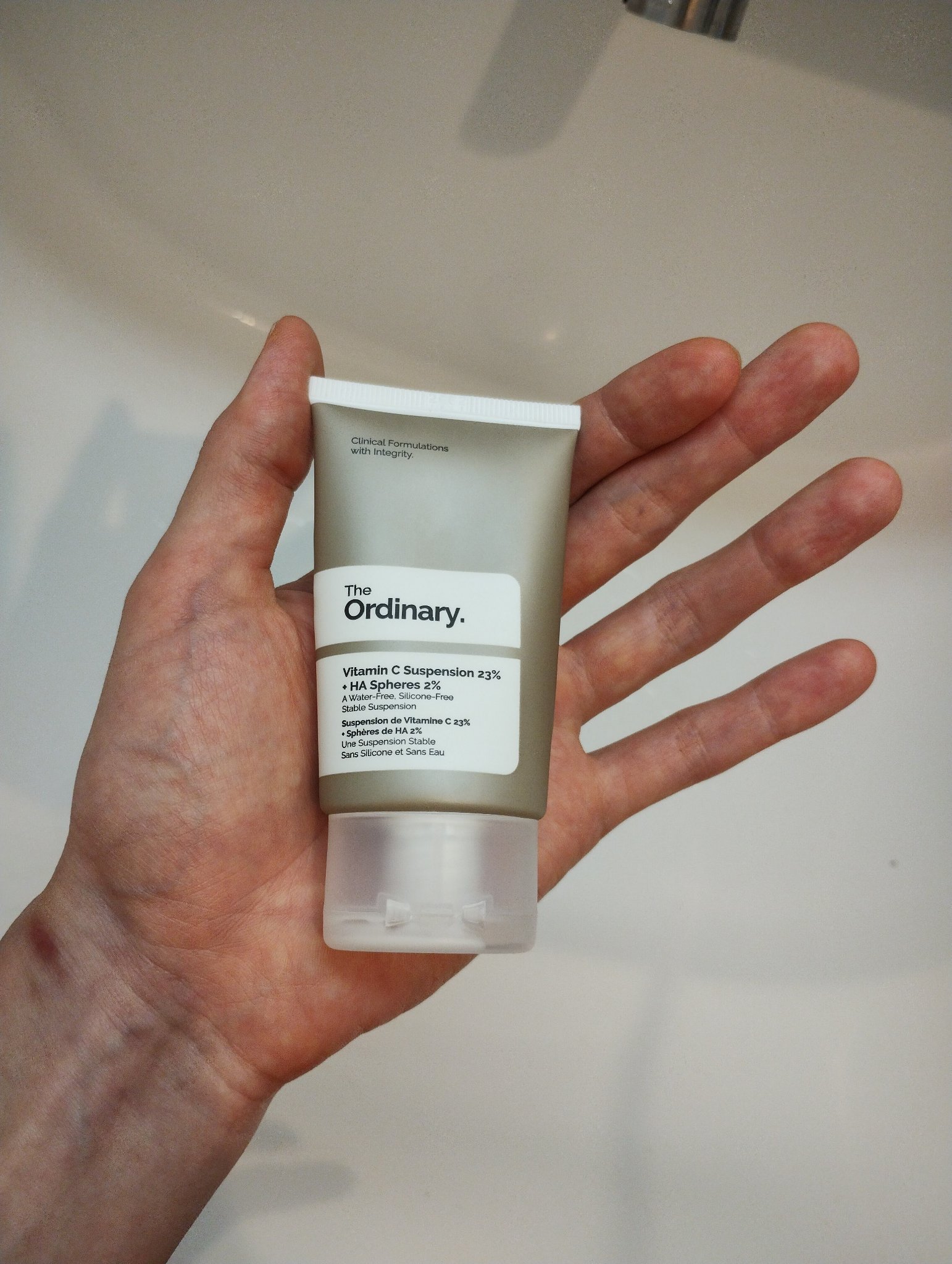 Cサスペンション23+HAスフィア2フェイスクリーム/The Ordinary/美容液を使ったクチコミ（1枚目）