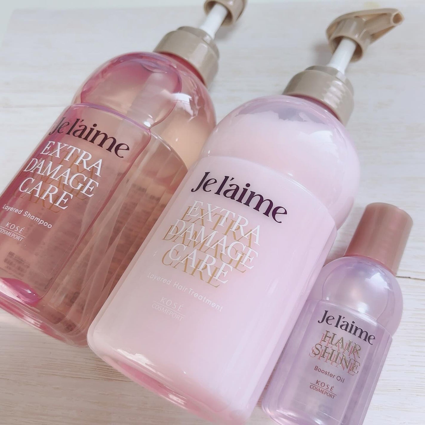 ジュレーム レイヤード シャンプー/ヘアトリートメント (エクストラダメージケア)/Je l'aime/市販シャンプーを使ったクチコミ(2枚目)
