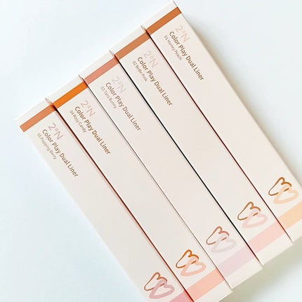 カラープレイデュアルライナー/2aN/スティックアイシャドウを使ったクチコミ(8枚目)