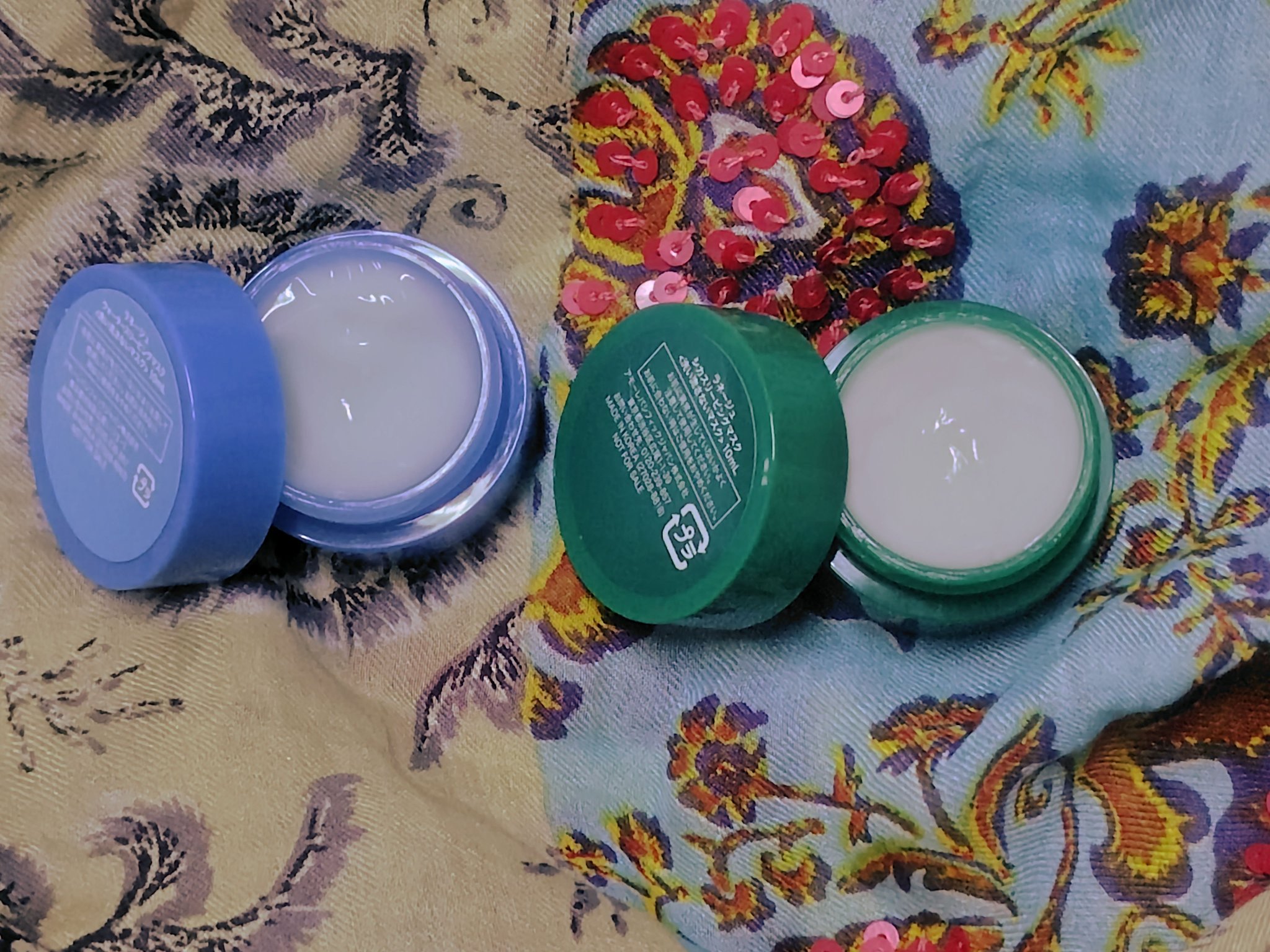 シカスリーピングマスク/LANEIGE/フェイスクリームを使ったクチコミ（3枚目）