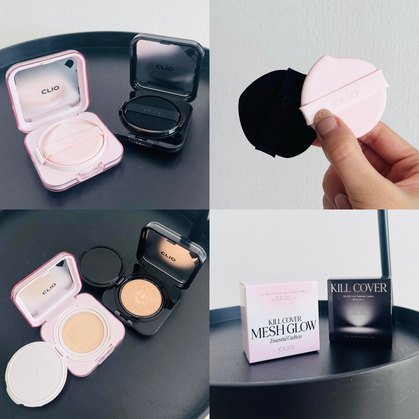 キルカバー メッシュ グロウ エッセンシャル クッション/CLIO/クッションファンデーションを使ったクチコミ(4枚目)