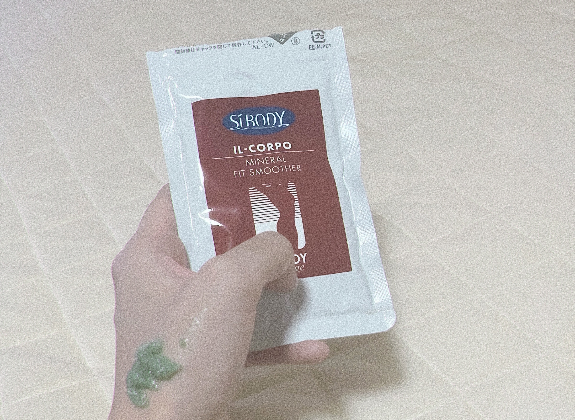 ミネラルフィットスムーサー/イルコルポ/ボディスクラブを使ったクチコミ（1枚目）