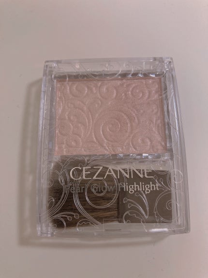 パールグロウハイライト/CEZANNE/パウダーハイライトを使ったクチコミ(1枚目)