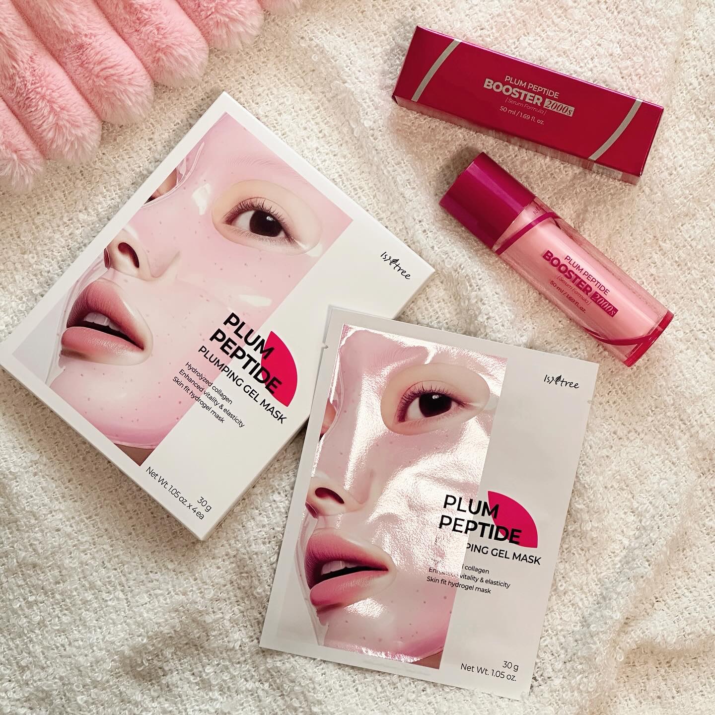 プラム ペプチド プランピング ゲルマスク/Isntree/シートマスク・パックを使ったクチコミ（1枚目）