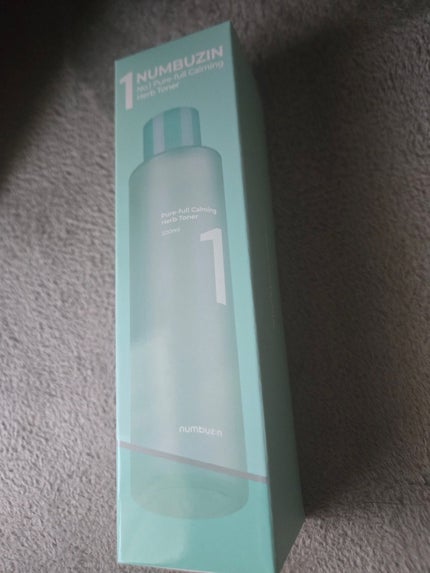 1番 青草たっぷり93%整肌トナー/numbuzin/化粧水を使ったクチコミ(1枚目)