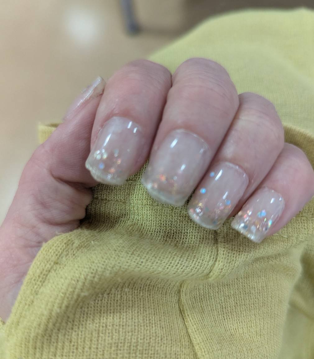 クイッククリスタルコートⅡ/ネイリスト/ネイルトップコートを使ったクチコミ（2枚目）