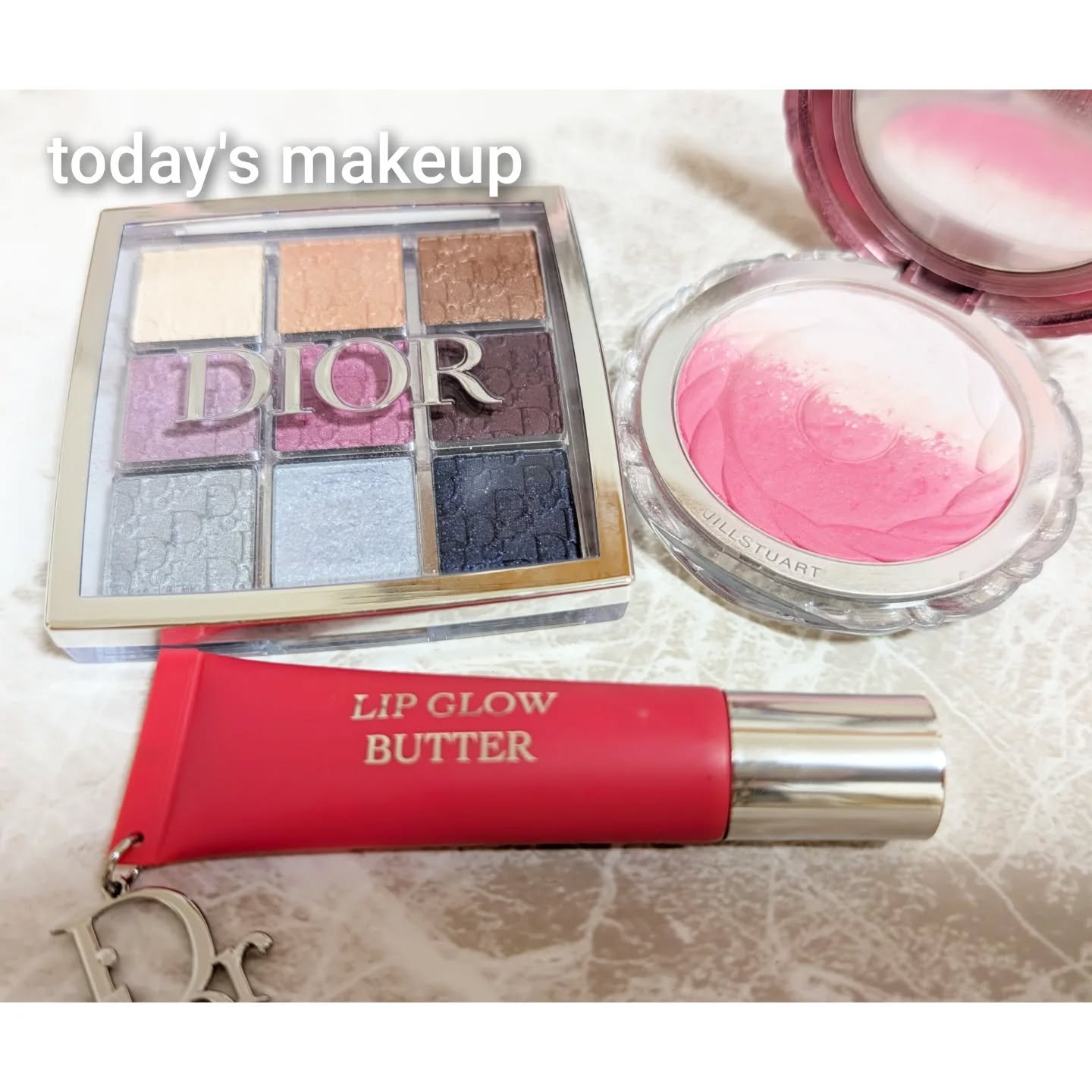 ディオール アディクト リップ グロウ バター 105 ライチ/Dior/口紅・グロス・リップライナー・リップケアを使ったクチコミ（1枚目）