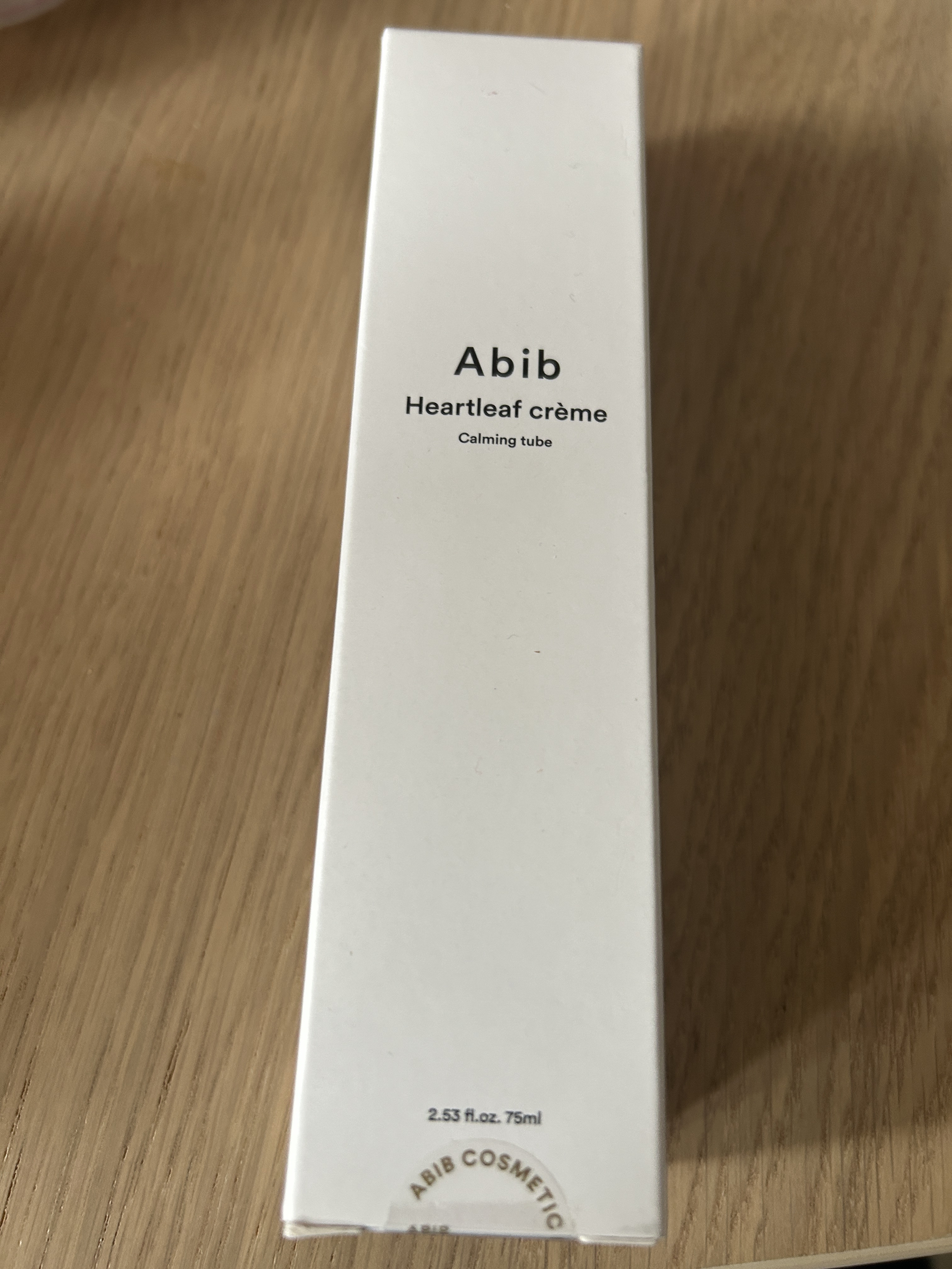 ドクダミクリームカーミングチューブ/Abib /フェイスクリームを使ったクチコミ（1枚目）