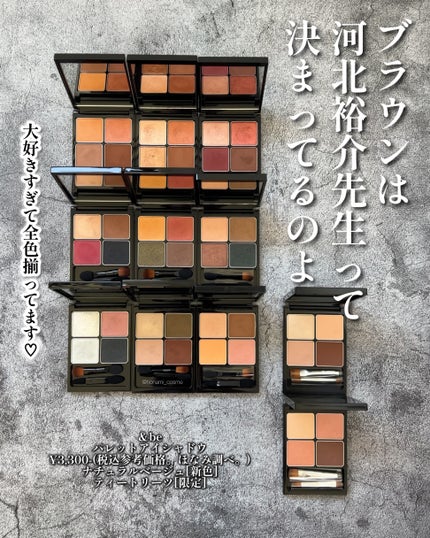 &be パレットアイシャドウ/&be/アイシャドウパレットを使ったクチコミ(2枚目)