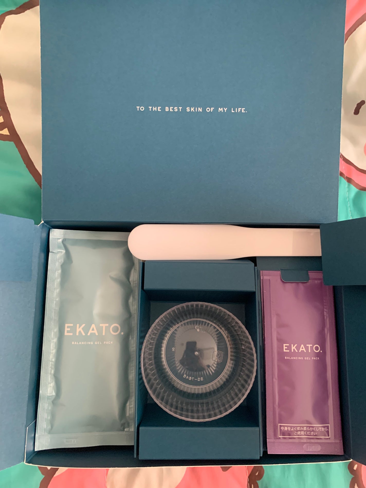 ekatoバランシングジェルパック7回分 試してみた】バランシングジェルパック EKATO.の効果・肌質別の