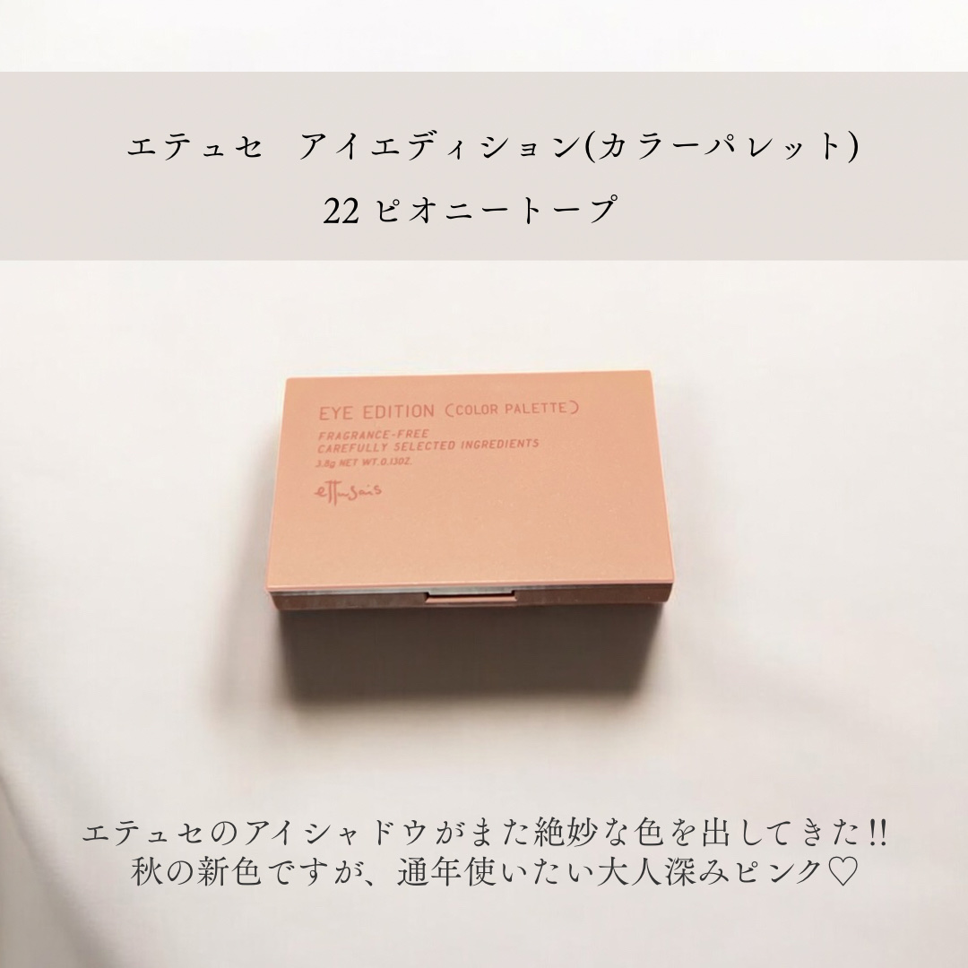 エテュセ アイエディション(カラーパレット)/ettusais/アイシャドウパレットを使ったクチコミ（2枚目）