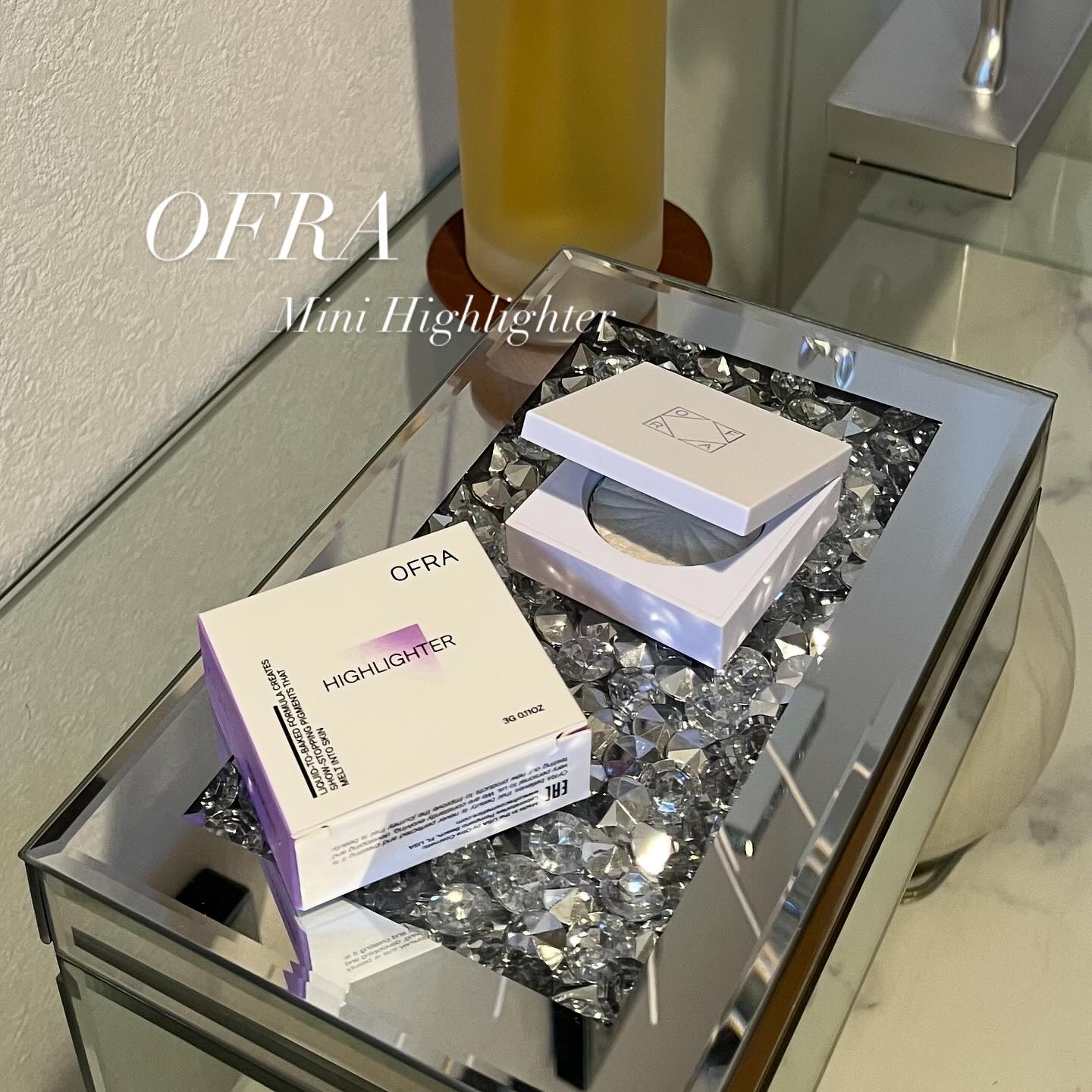 OFRA mini Highlighter/Ofra Cosmetics/パウダーハイライトを使ったクチコミ（2枚目）