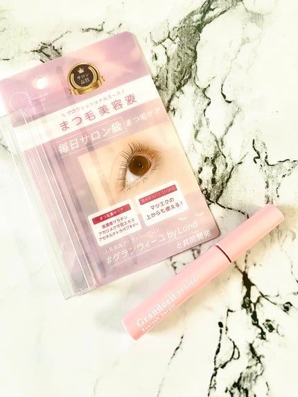 グランウィーユGINZAwithミラボーテ まつ毛美容液/ミラボーテ/まつげ美容液を使ったクチコミ(1枚目)