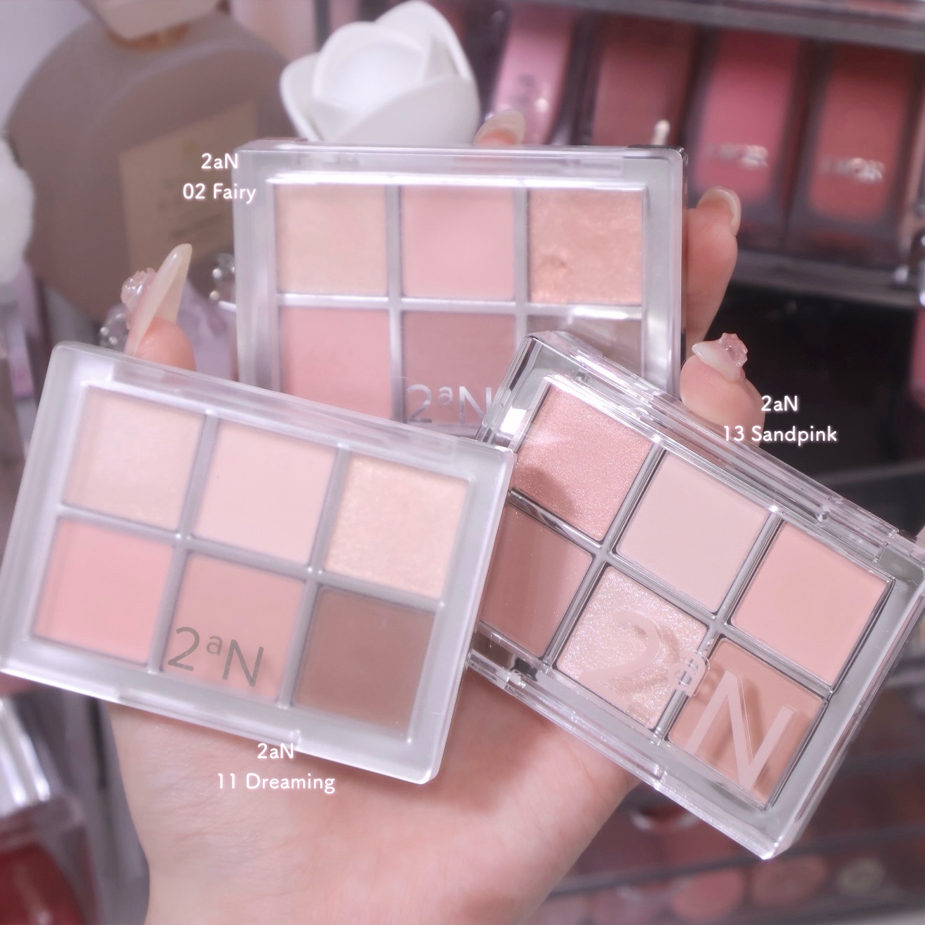 ベターミーアイパレット 13 サンドピンク/2aN/マルチパレットを使ったクチコミ（1枚目）