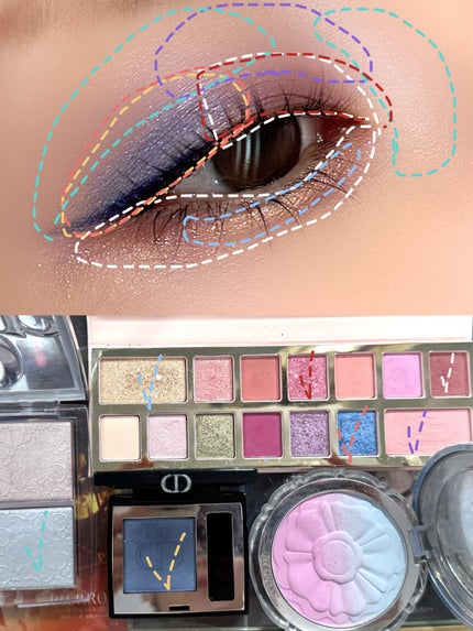 ピンカー タイムズ アヘッド アイシャドウ パレット/Too Faced/アイシャドウパレットを使ったクチコミ(4枚目)