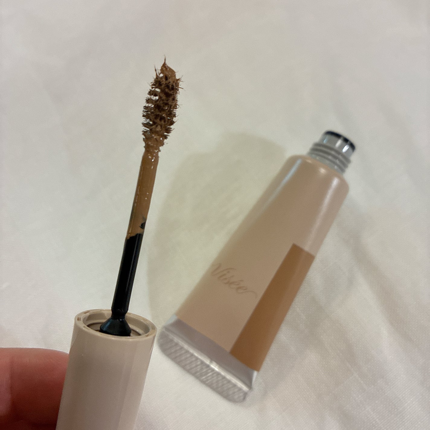 フラッフデザイン アイブロウカラー/Visée/眉マスカラを使ったクチコミ(1枚目)