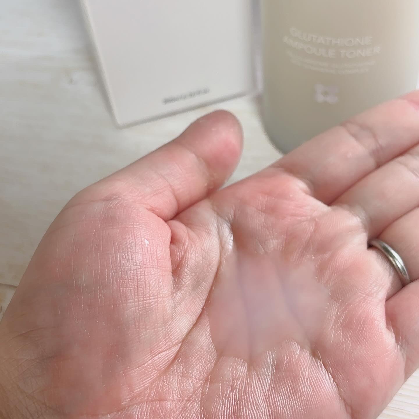 グルタチオンアンプルトナー/SKIN&LAB/化粧水を使ったクチコミ（3枚目）