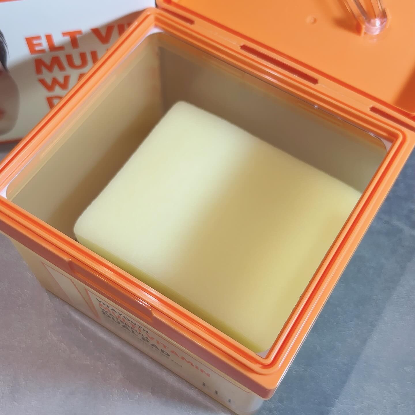 ビタユース マルチビタミンウォーターフルデュアルパッド/ELT COSMETICS/トナーパッドを使ったクチコミ（3枚目）