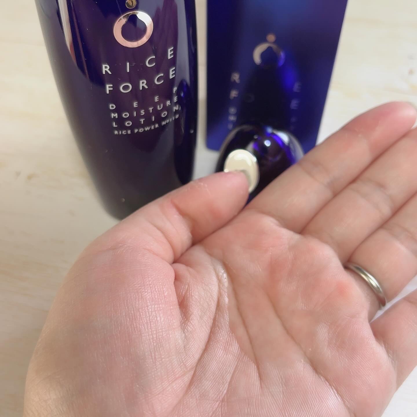 ディープモイスチュアローション/ライスフォース/化粧水を使ったクチコミ（3枚目）