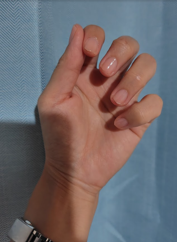 亜麻ネイル ベースコート 7B01/SHIRO/ネイルベースコートを使ったクチコミ（1枚目）