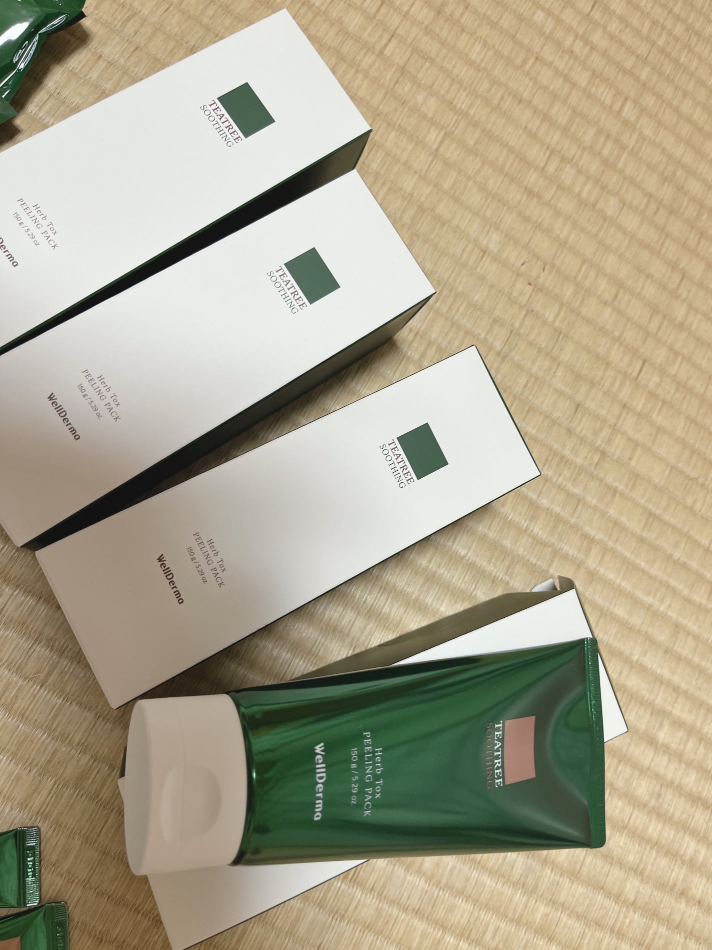 ティーツリーハーブピーリングパック/WellDerma/洗い流すパック・マスクを使ったクチコミ(2枚目)