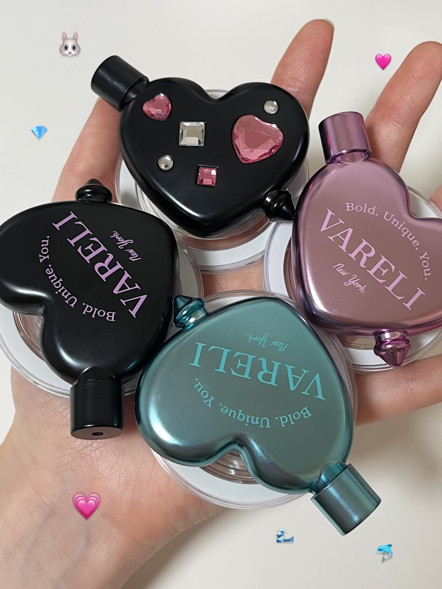 @vareli_kr @amood_jp_official

💎💗💖🐰🌟

リップが付いたVARELIのグリップトックリップ♡.·*.

🎁アプリで友達招待コードを入力し、会員登録を完了すると200円ポイントをゲット！ 
招待コ