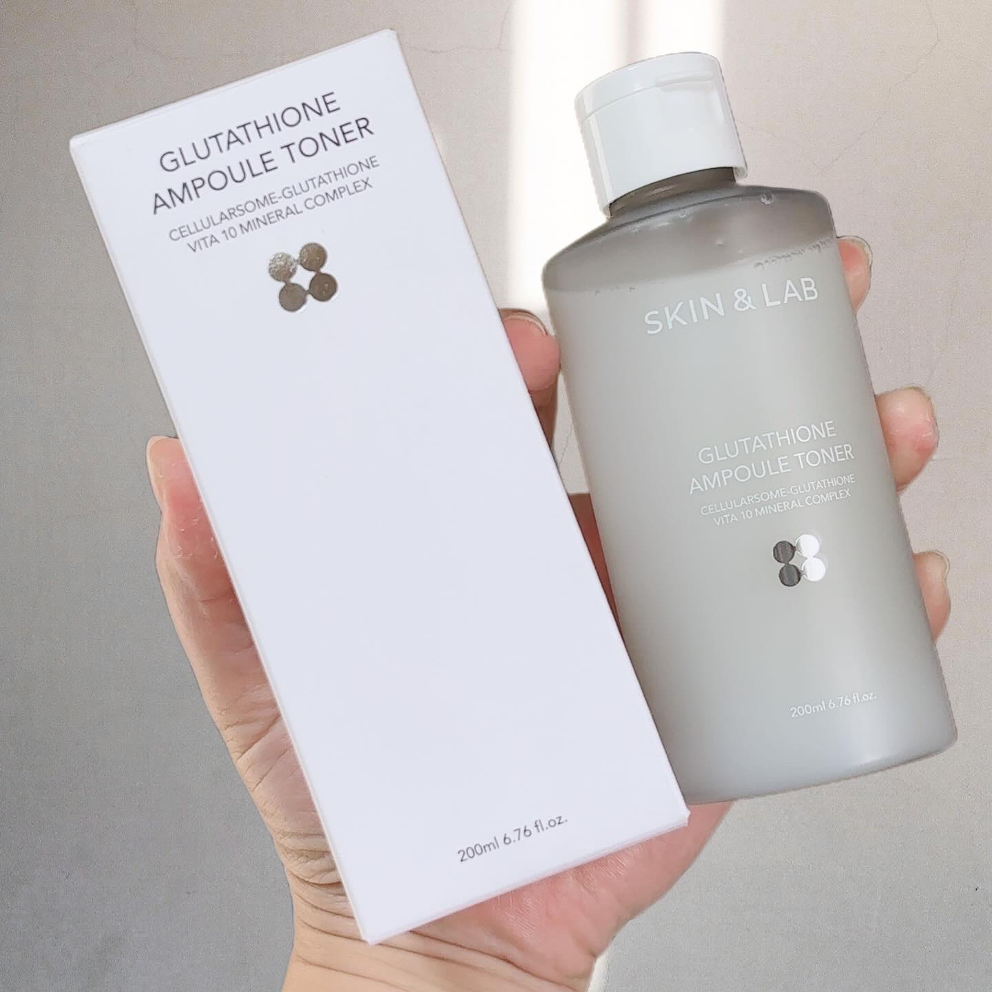 グルタチオンアンプルトナー/SKIN&LAB/化粧水を使ったクチコミ（2枚目）