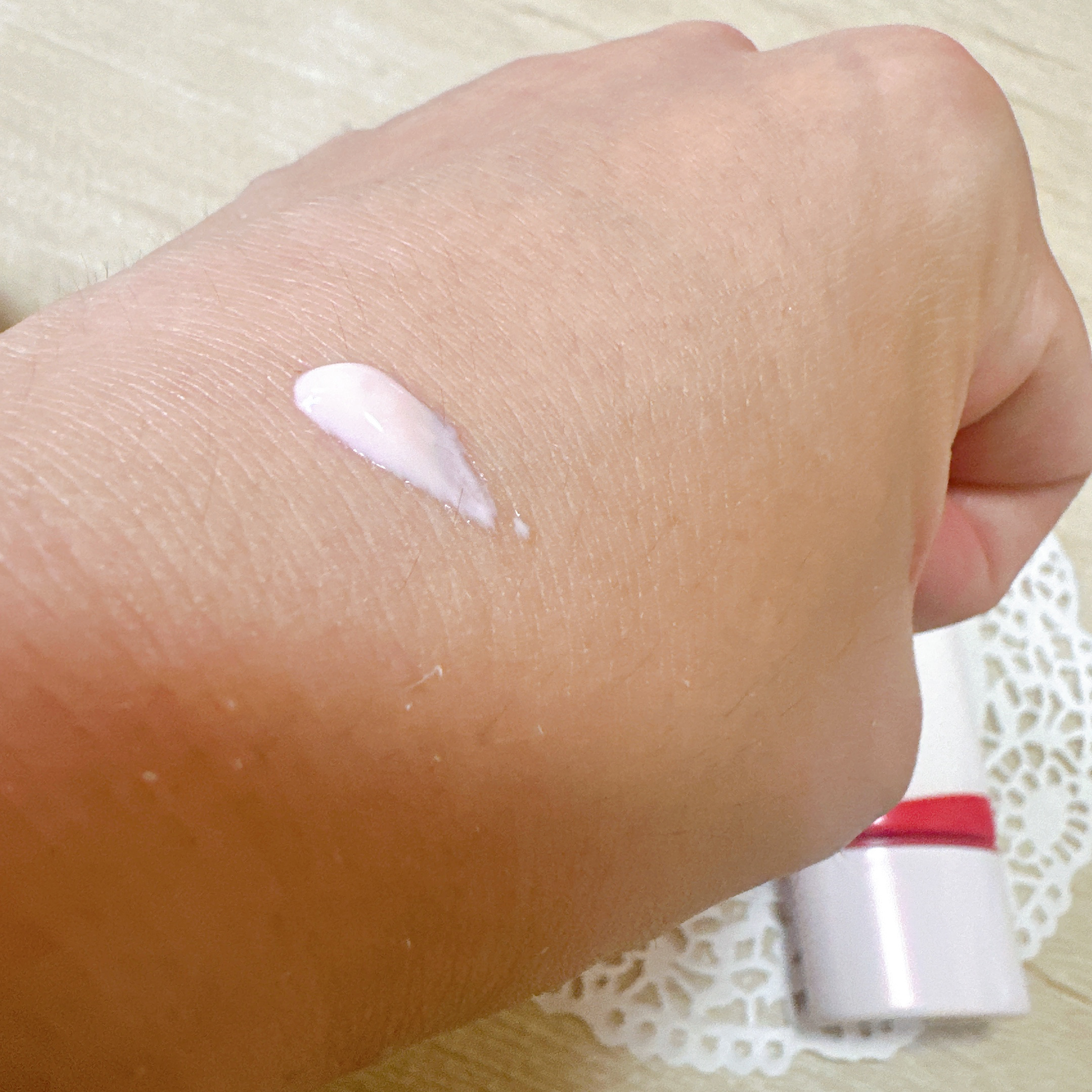 エッセンス スキングロウ プライマー	/SHISEIDO/化粧下地を使ったクチコミ（3枚目）