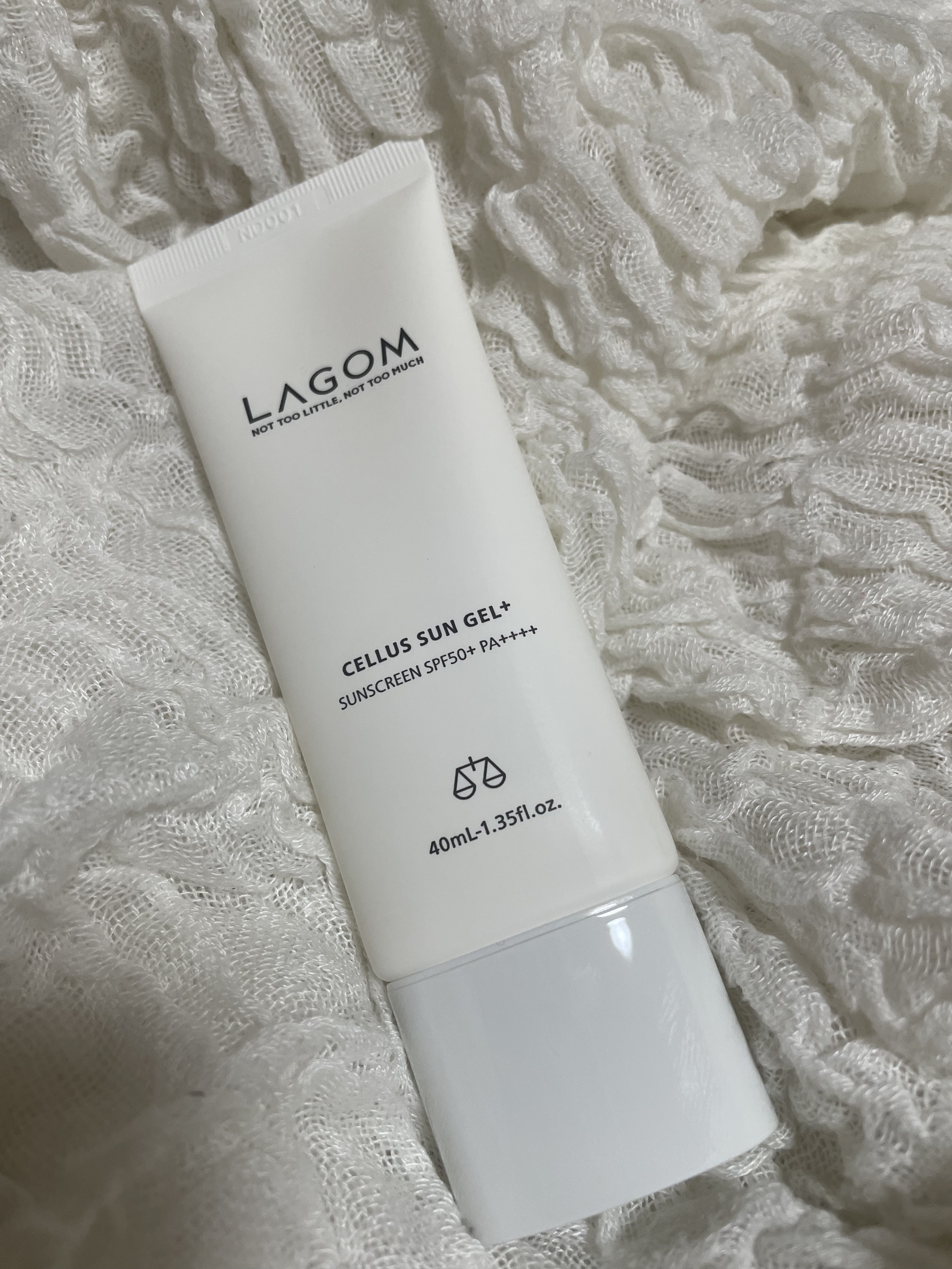 サンジェル プラス SPF50+ PA++++/LAGOM /日焼け止めジェルを使ったクチコミ（1枚目）