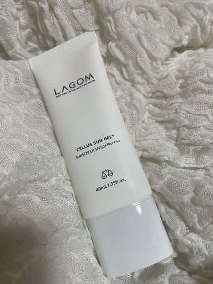サンジェル プラス SPF50+ PA++++/LAGOM /日焼け止めジェルを使ったクチコミ(1枚目)