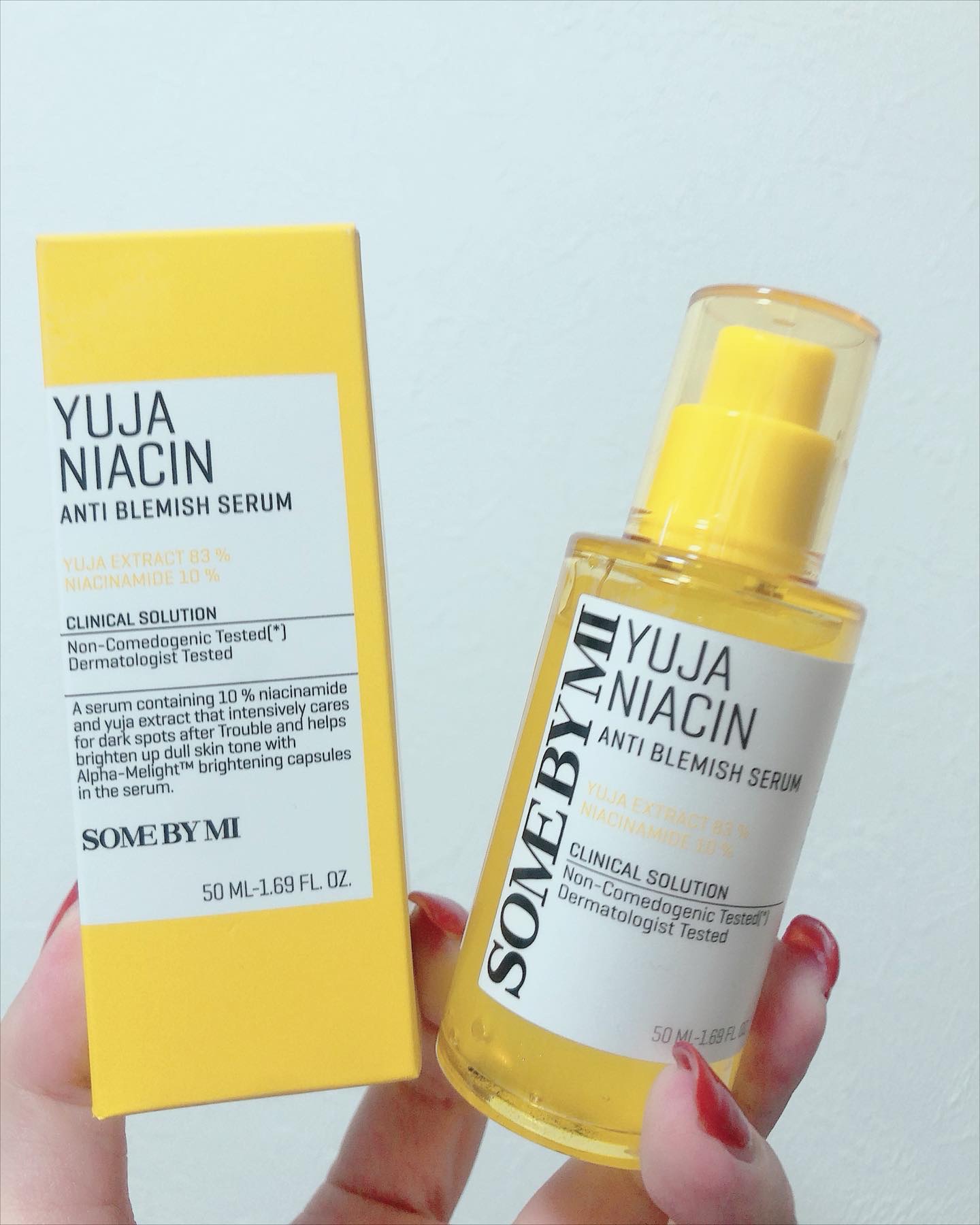 ユズナイアシンアンチブレミッシュセラム/SOME BY MI/美容液を使ったクチコミ（2枚目）