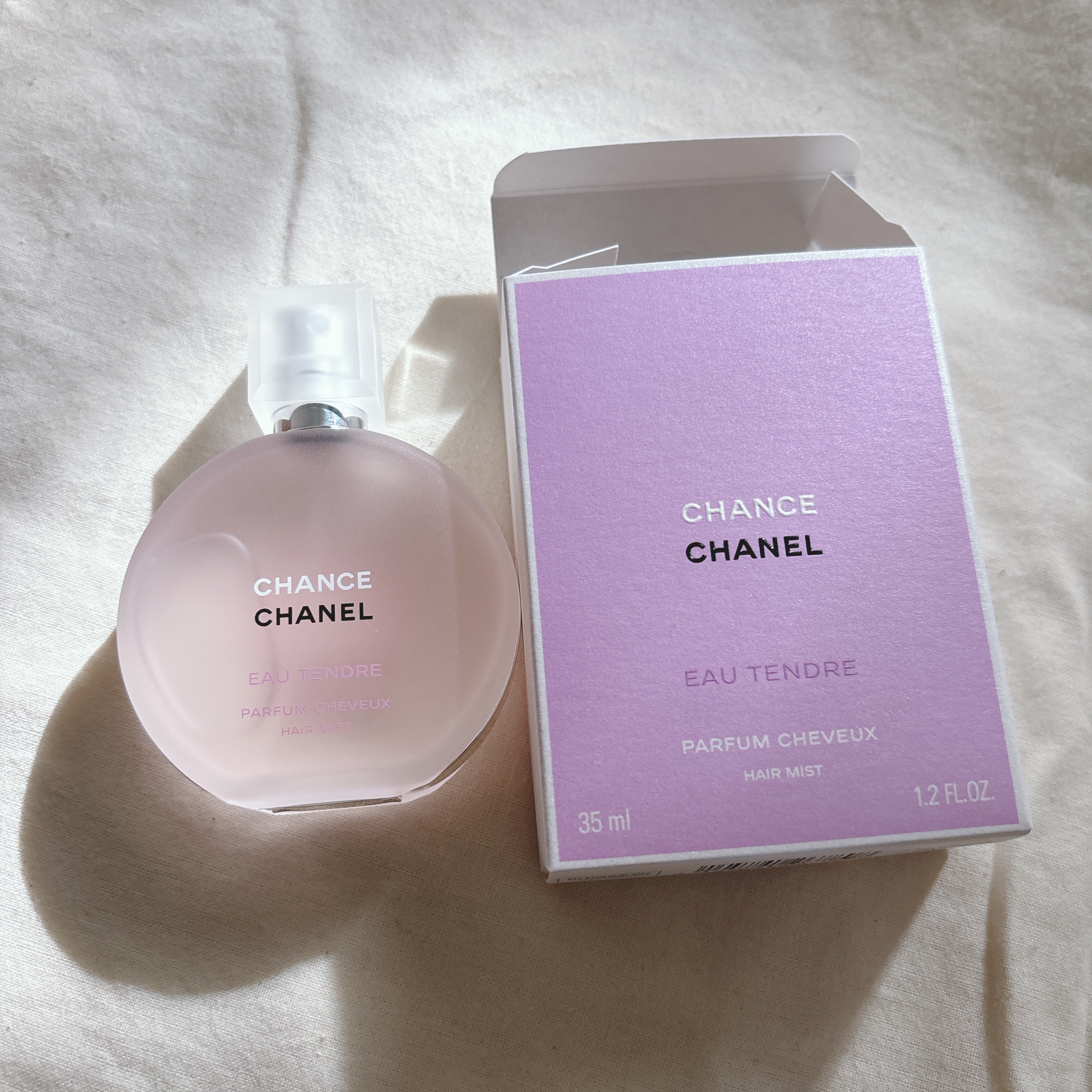 チャンス オー タンドゥル ヘア ミスト/CHANEL/ヘアミストを使ったクチコミ（3枚目）