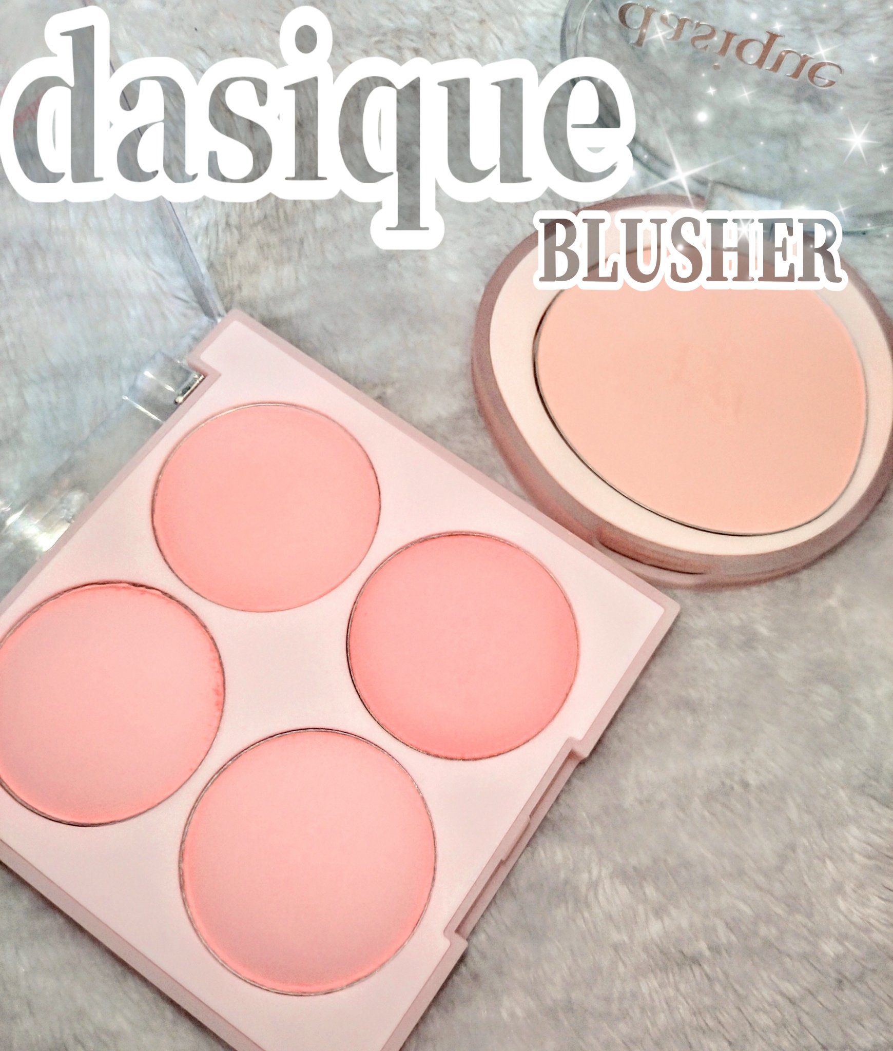 ソフトブラーチーク 01ピーチビュー/dasique/パウダーチークを使ったクチコミ（1枚目）