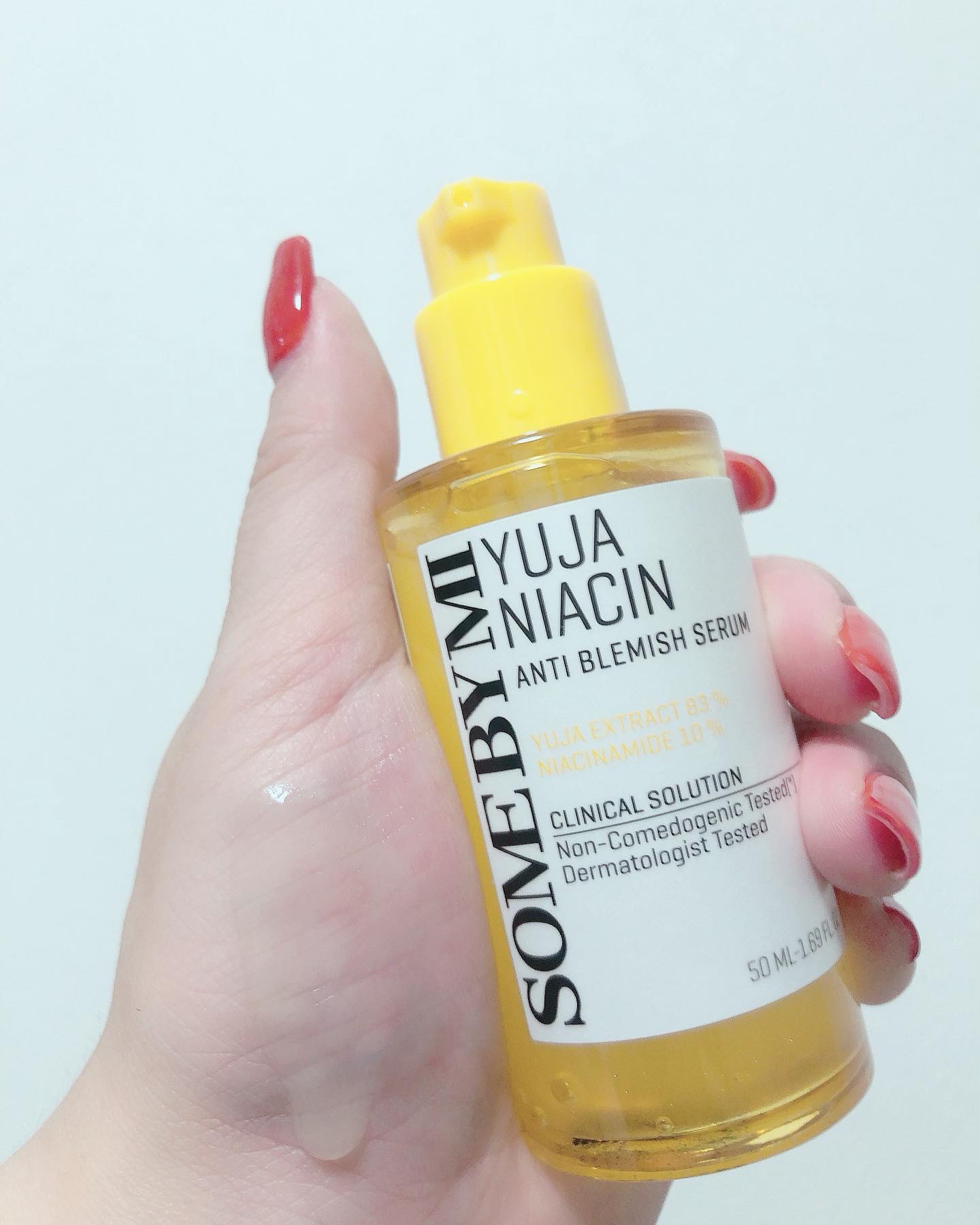 ユズナイアシンアンチブレミッシュセラム/SOME BY MI/美容液を使ったクチコミ（3枚目）