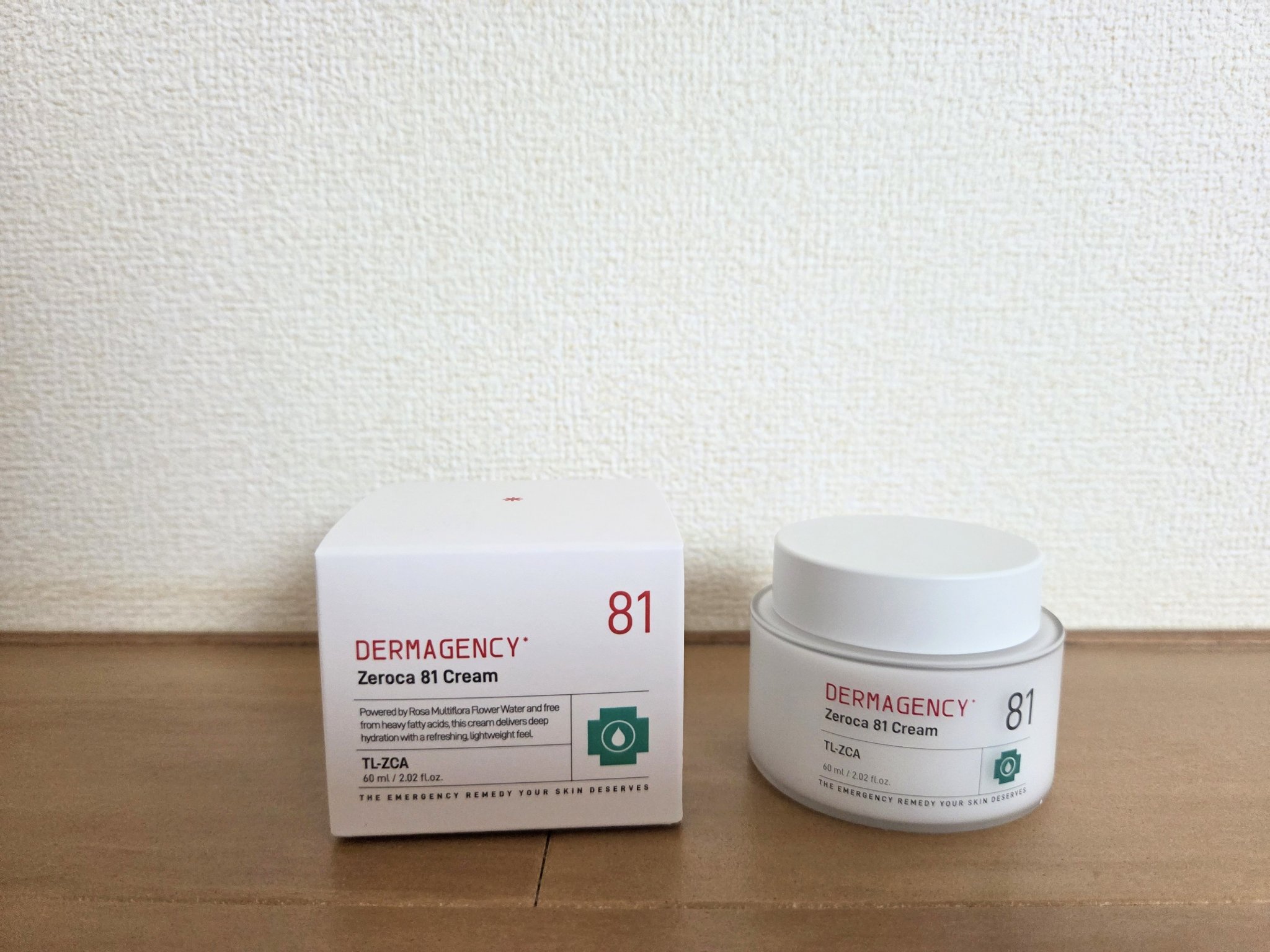 ダーマジェンシー ゼロカ81 クリーム/DERMAGENCY/フェイスクリームを使ったクチコミ（1枚目）
