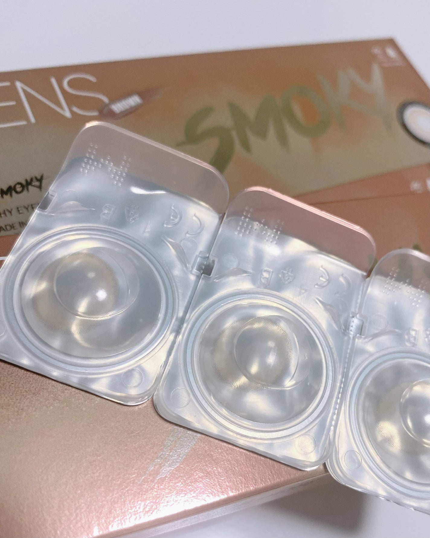 ロシアンスモーキー/OLENS/カラーコンタクトレンズを使ったクチコミ(3枚目)