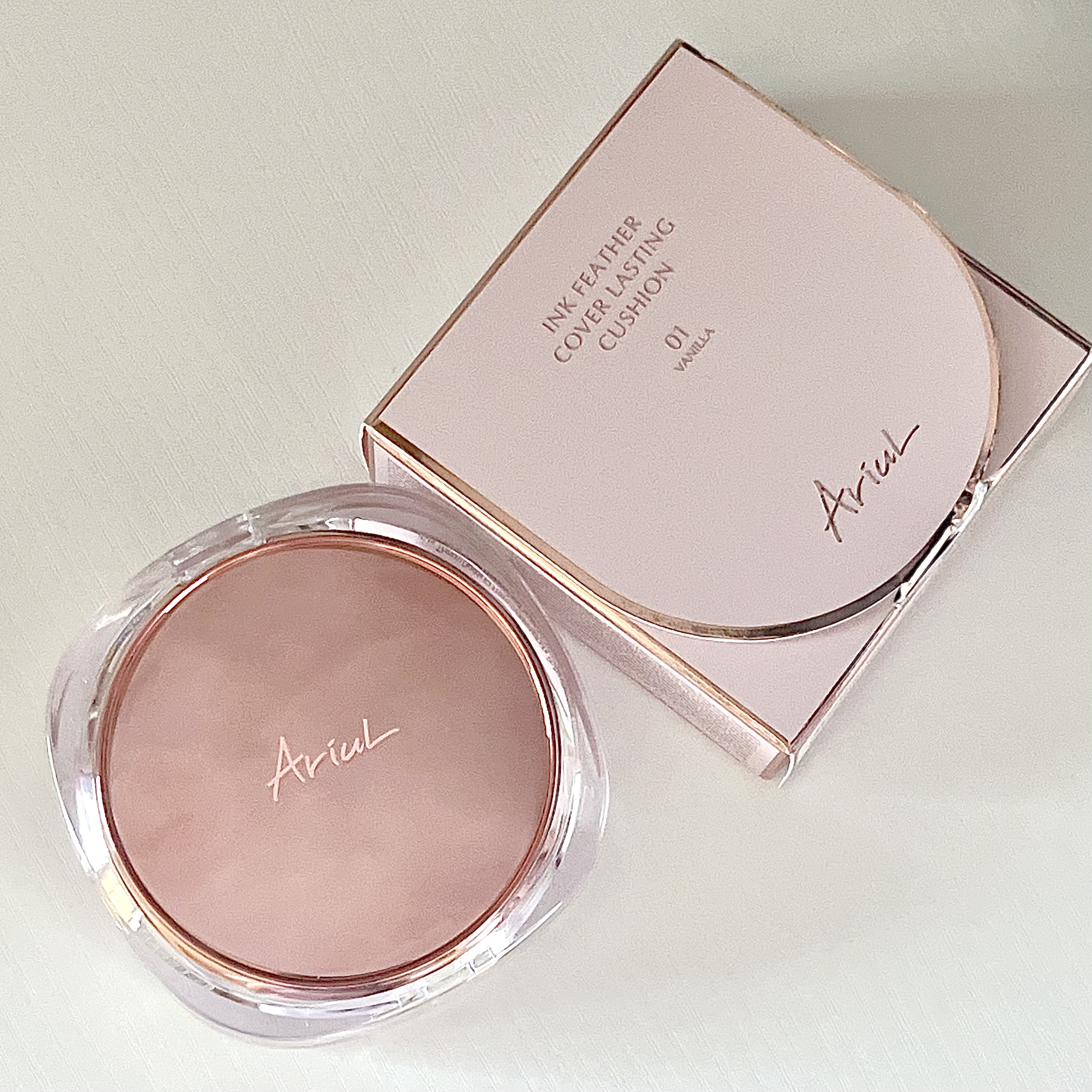 アリウル インクフェザーカバーラスティングクッション/Ariul/クッションファンデーションを使ったクチコミ（3枚目）